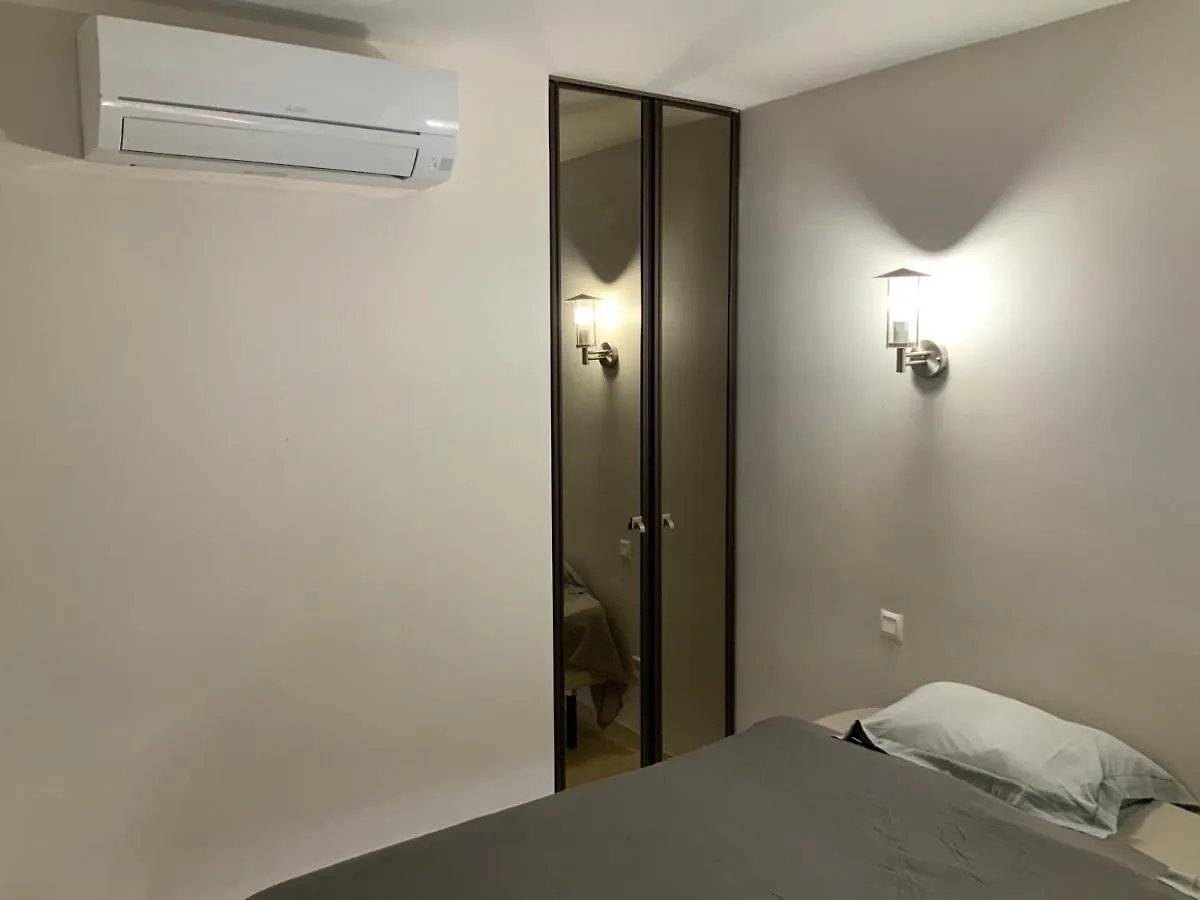 Appartement 4 personnes parking privé gratuit calanques plages Vélodrome hôpital IPC Marseille